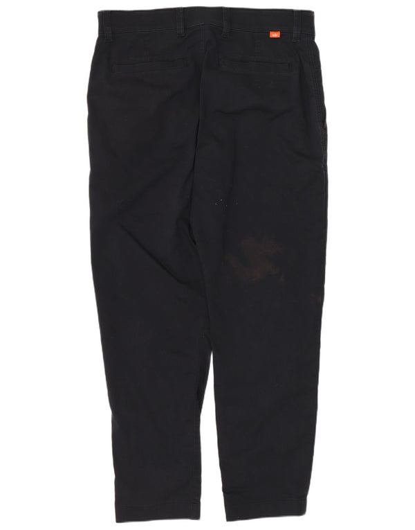 Pantaloni chino standard Nike Dri Fit Crop da uomo W32 L26 cotone nero