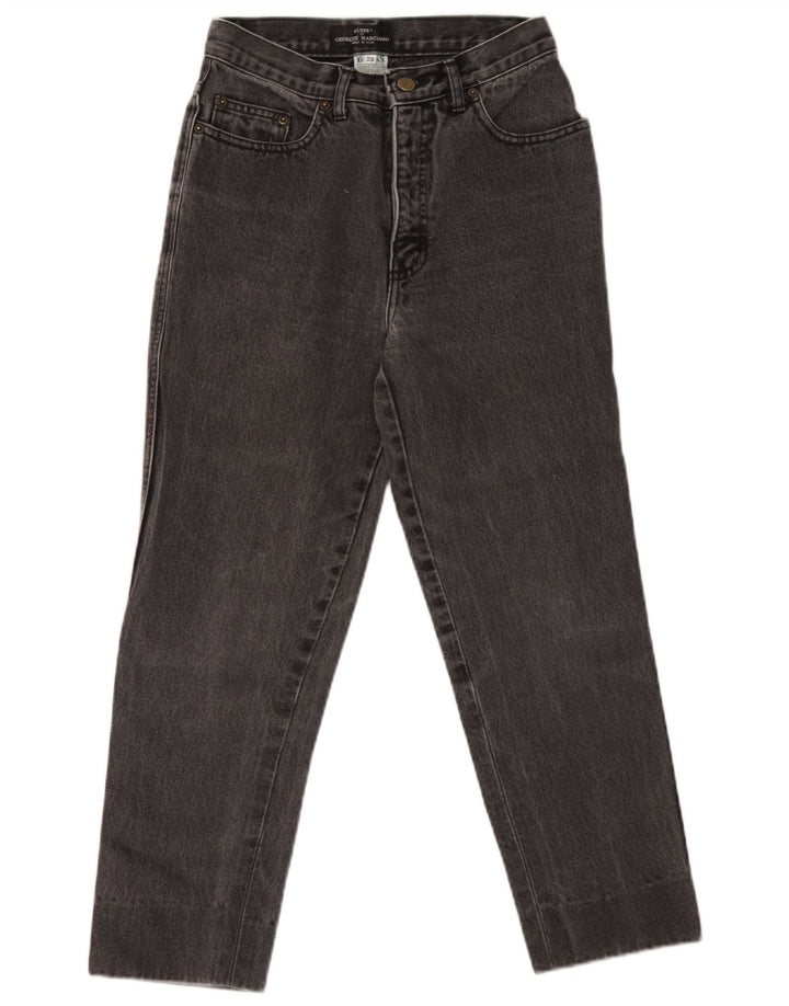 Guess Womens Tapered Jeans W29 L24 Black Cotton