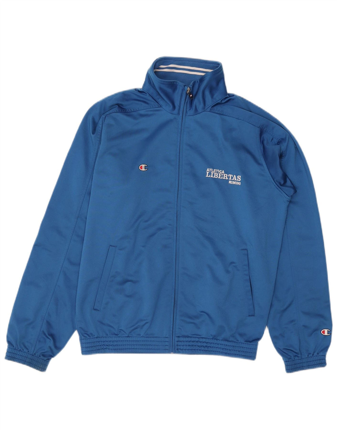 Champion Herren-Trainingsanzugoberteil mit Grafik, Größe S, Blau, Polyester