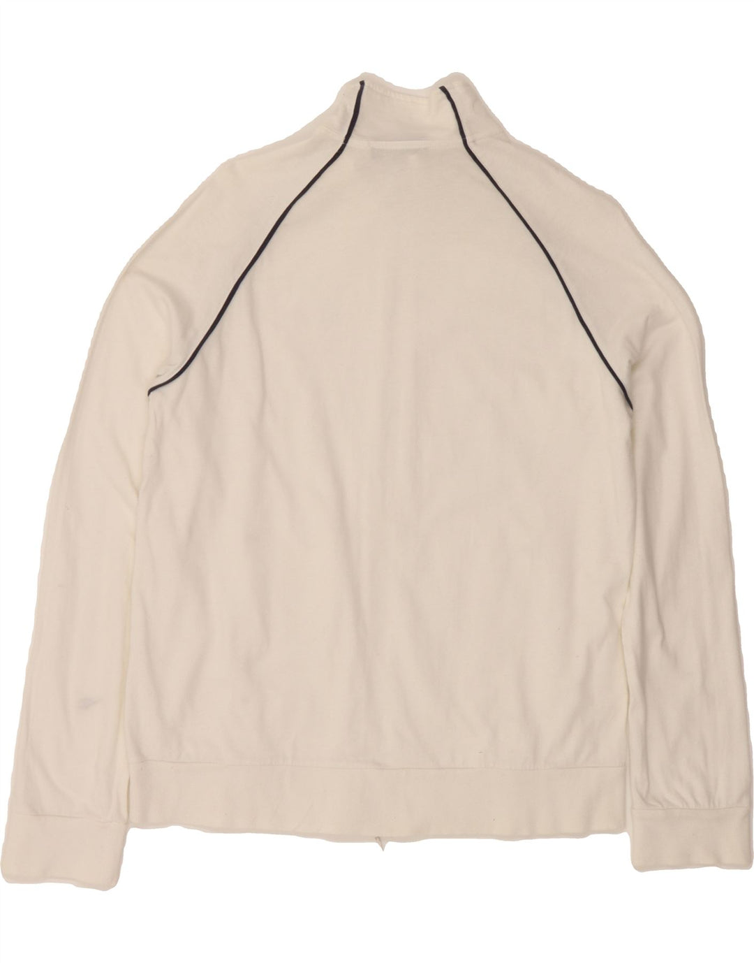 DIADORA Mens Tracksuit Top Jacket Medium White Vintage Diadora and Second-Hand Diadora from Messina Hembry 