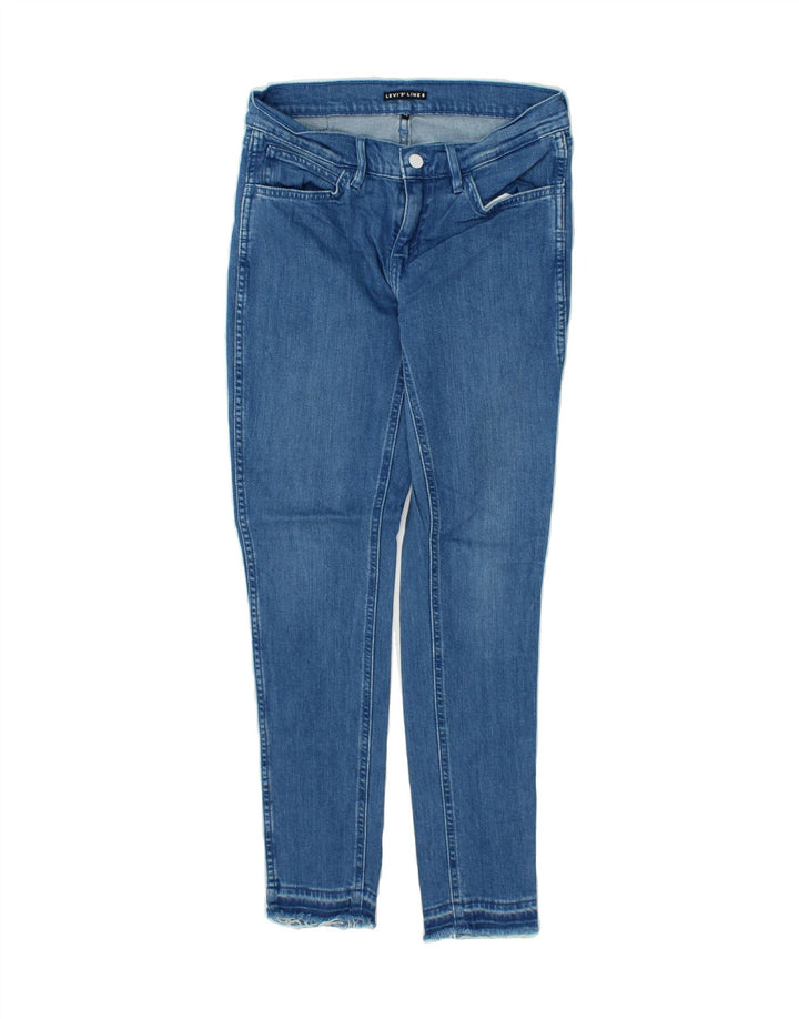 LEVI'S Womens Skinny Jeans W28 L30 Blue Cotton Vintage Levi's and Second-Hand Levi's from Messina Hembry 