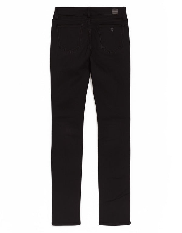 Guess Damen Skinny Jeans W29 L34 Schwarz gestreifte Baumwolle