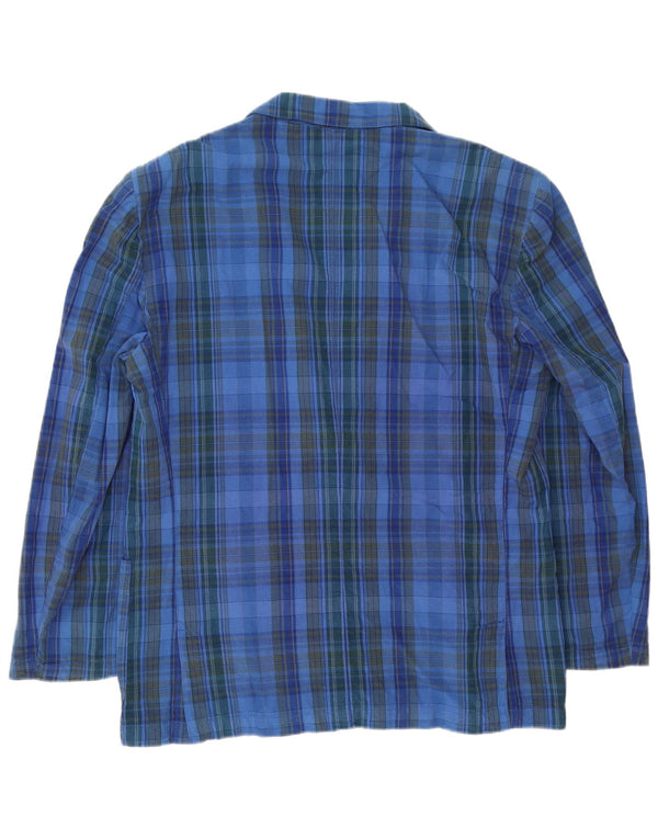 Carrera Chaqueta tipo blazer de 2 botones para hombre UK 40 Large Blue Check
