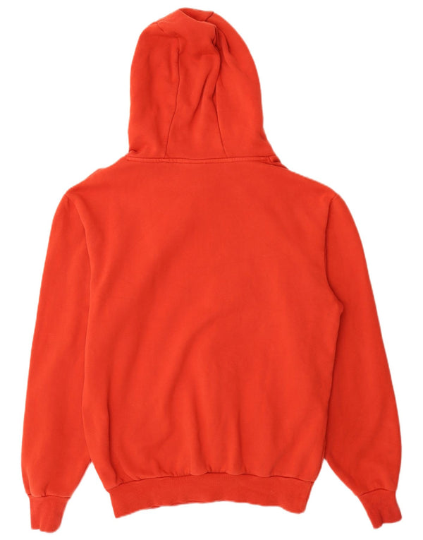 Ellesse Ženska majica s kapuljačom slobodnog kroja UK 12 srednje crvene boje
