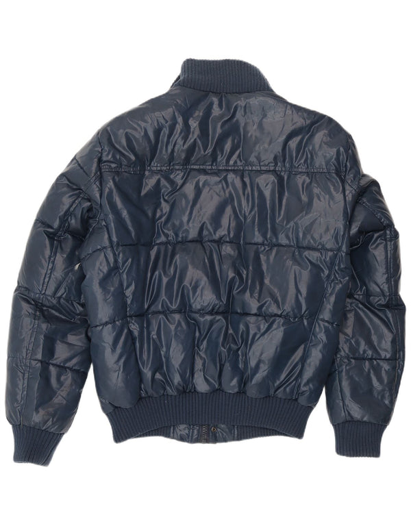 Giacca imbottita da uomo Fay UK 42 XL poliestere blu navy