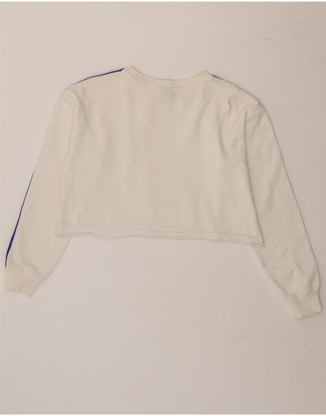 Champion Kvinder Oversized Grafisk Sweatshirt Jumper UK 10 Small White