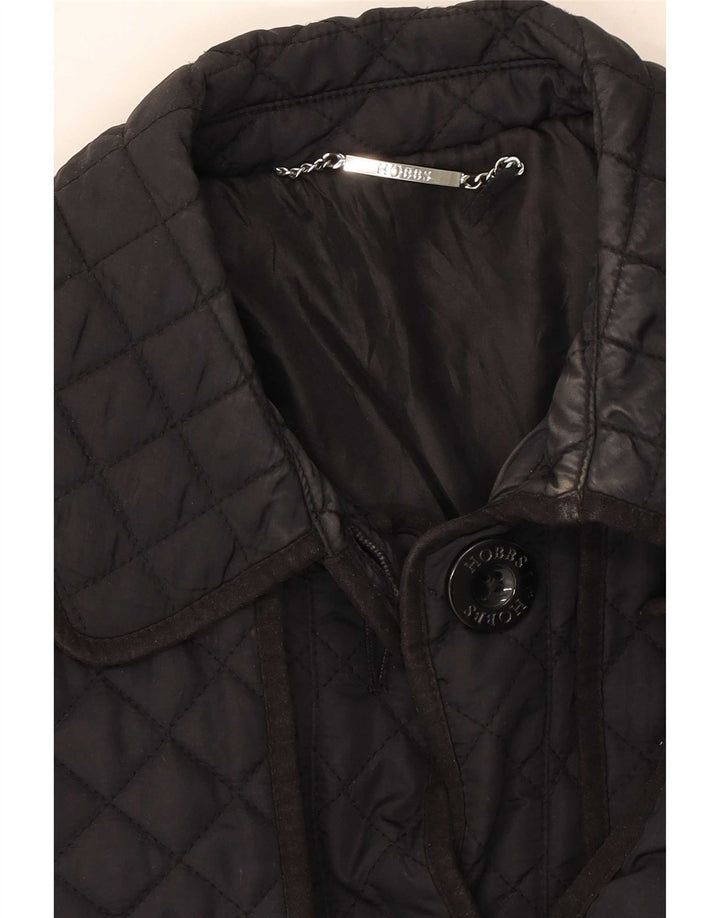 Soprabito trapuntato da donna Hobbs UK 8 piccolo blu navy