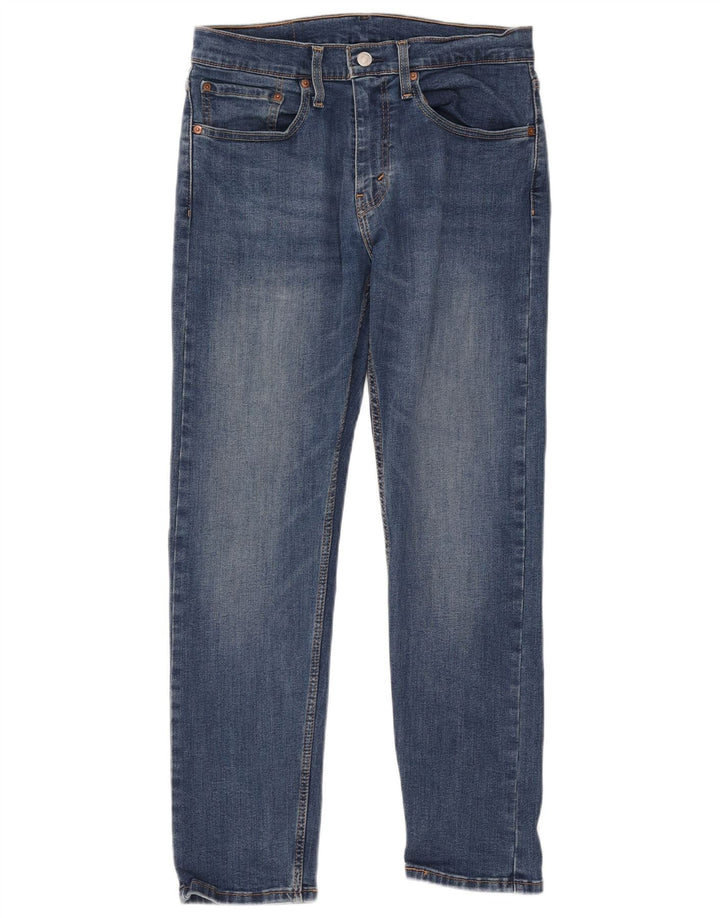 Levi's Mens 502 Tapered Jeans W31 L30 Blue Cotton