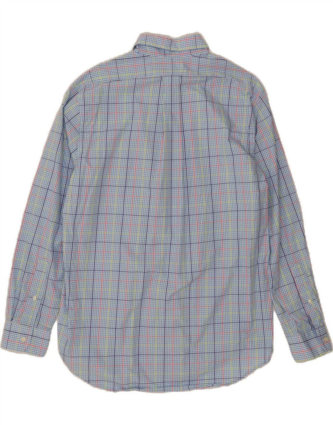 VINEYARD VINES Mens Shirt Large Blue Check Cotton Vintage Vineyard Vines and Second-Hand Vineyard Vines from Messina Hembry 