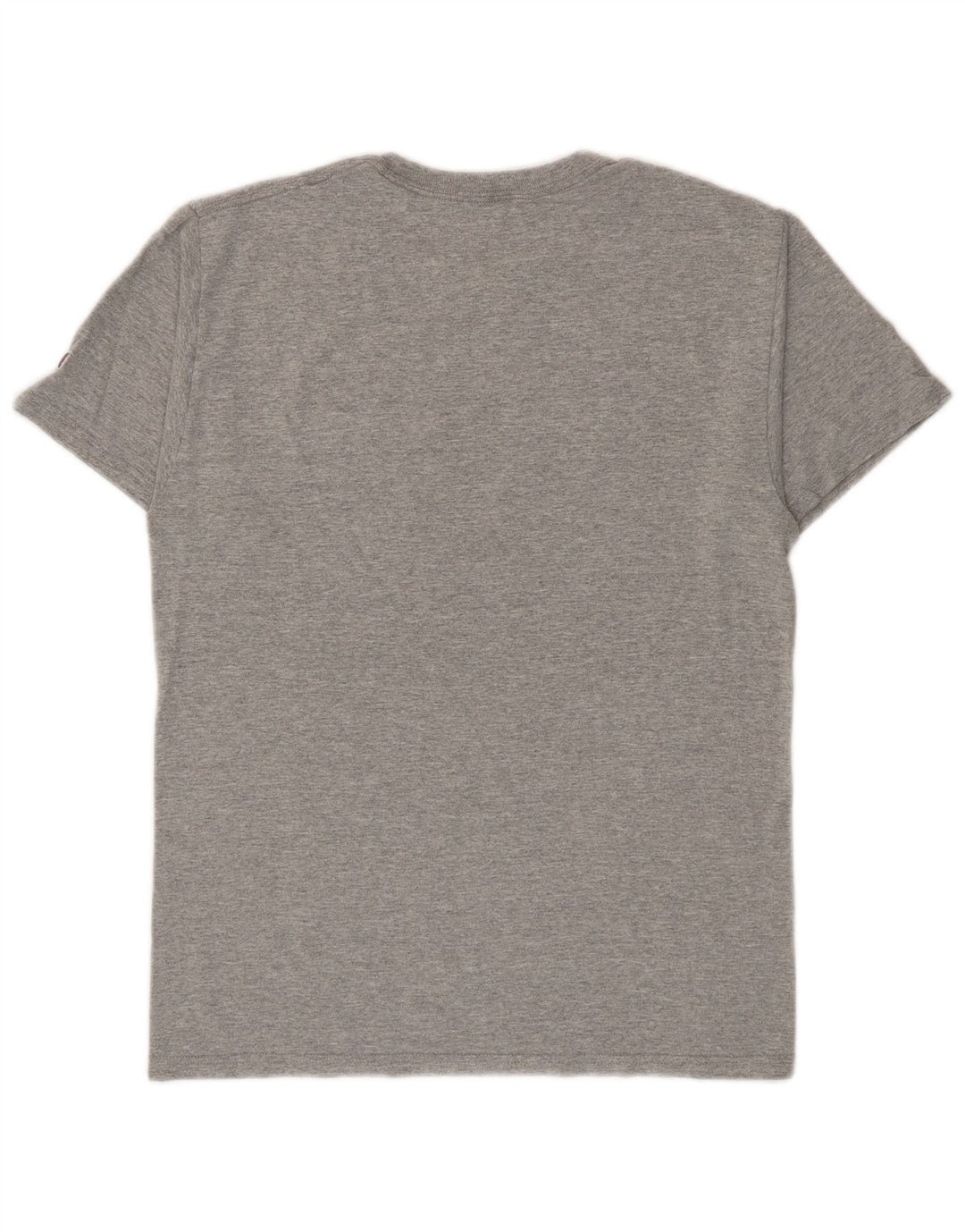 T-shirt grafica da uomo Champion Top piccola in cotone grigio