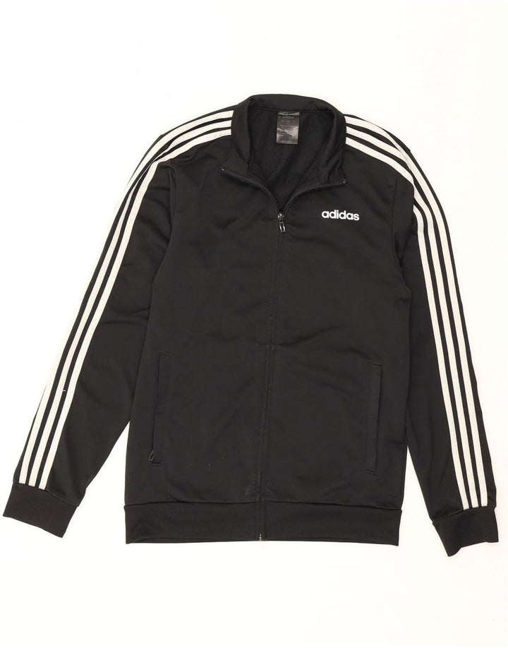Trening pentru bărbați Adidas Top Jachetă Mic Negru Poliester