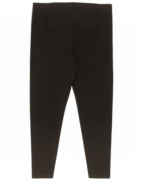 Pantaloni tăiați pentru femei Marks & Spencer UK 20 2XL W36 L26 Negru