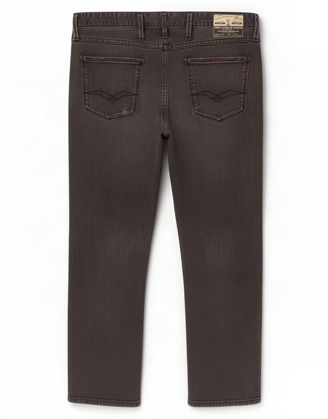 Replay Mens Straight Jeans W36 L32 Grey