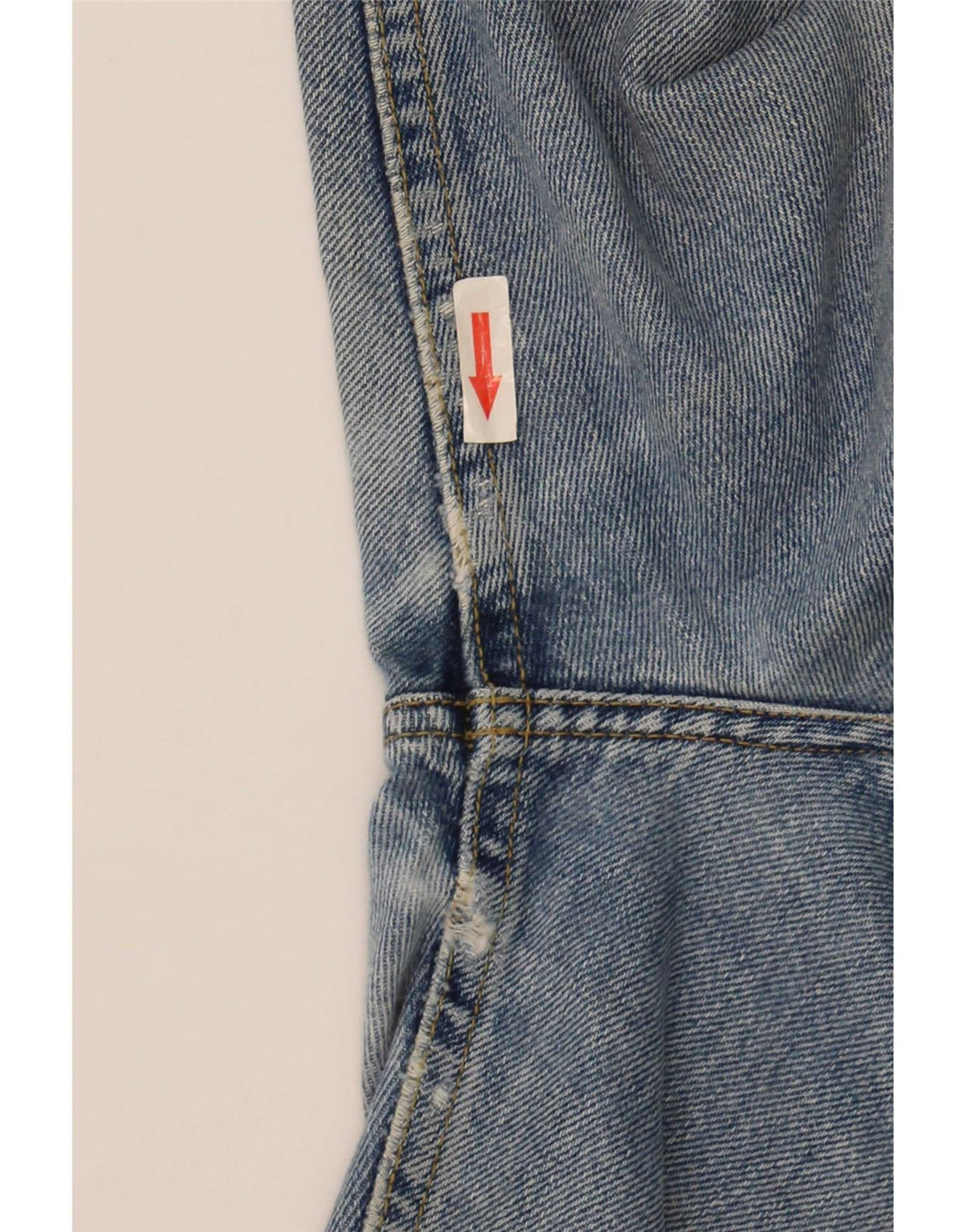 Calvin Klein Mens Straight Jeans W30 L29 Blue Cotton