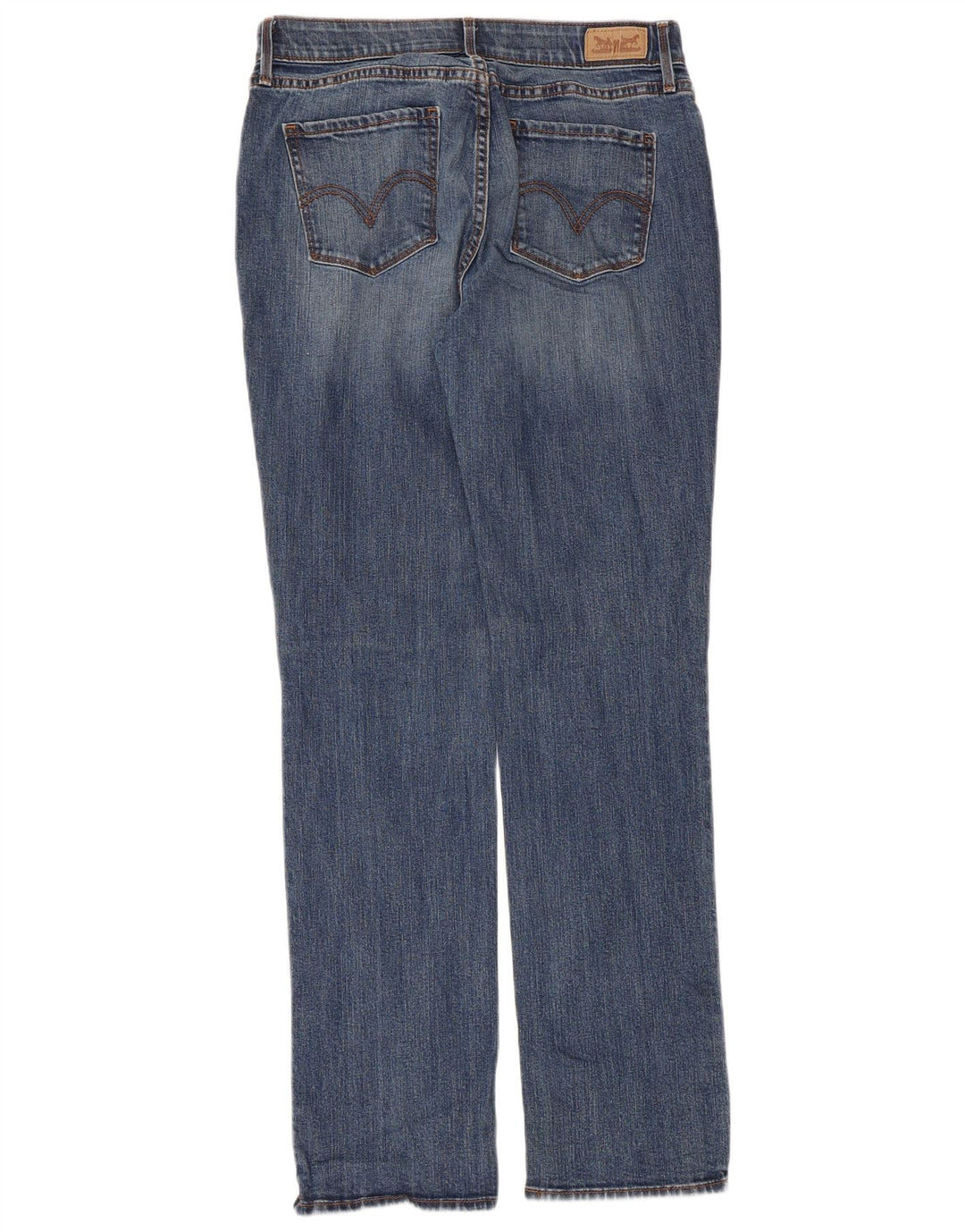 Levi's Womens 525 Straight Jeans W30 L32  Blue Cotton