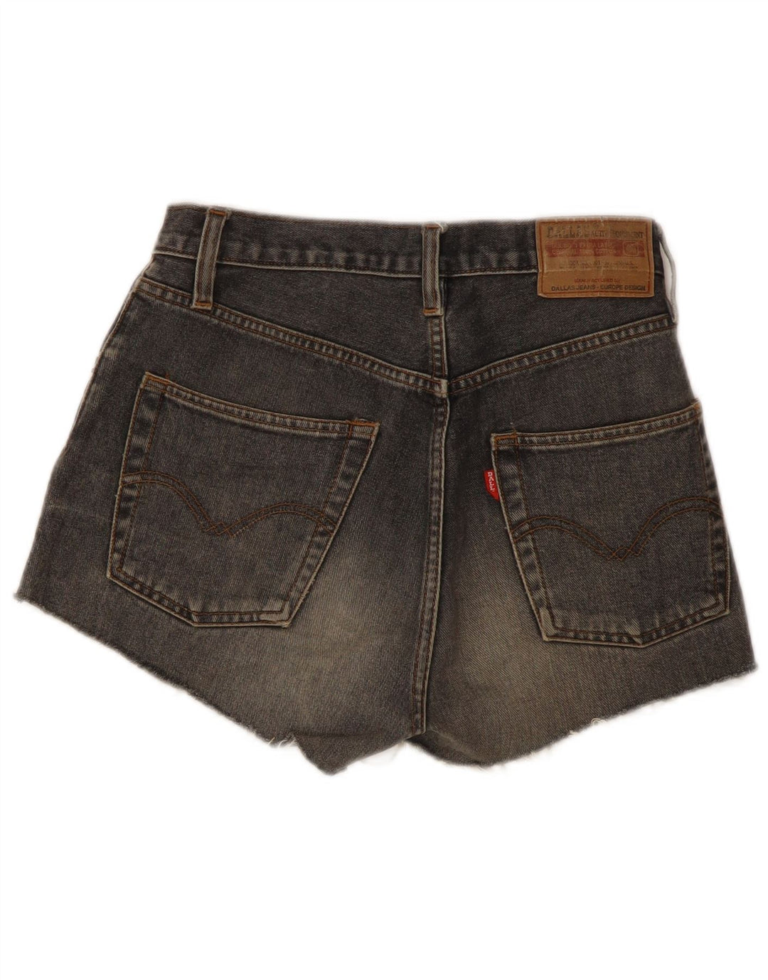Dallas denimshorts til kvinder W29 mellemgrå bomuld