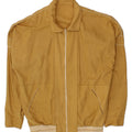 VINTAGE Mens Bomber Jacket UK 40 Large Beige Vintage Vintage and Second-Hand Vintage from Messina Hembry 