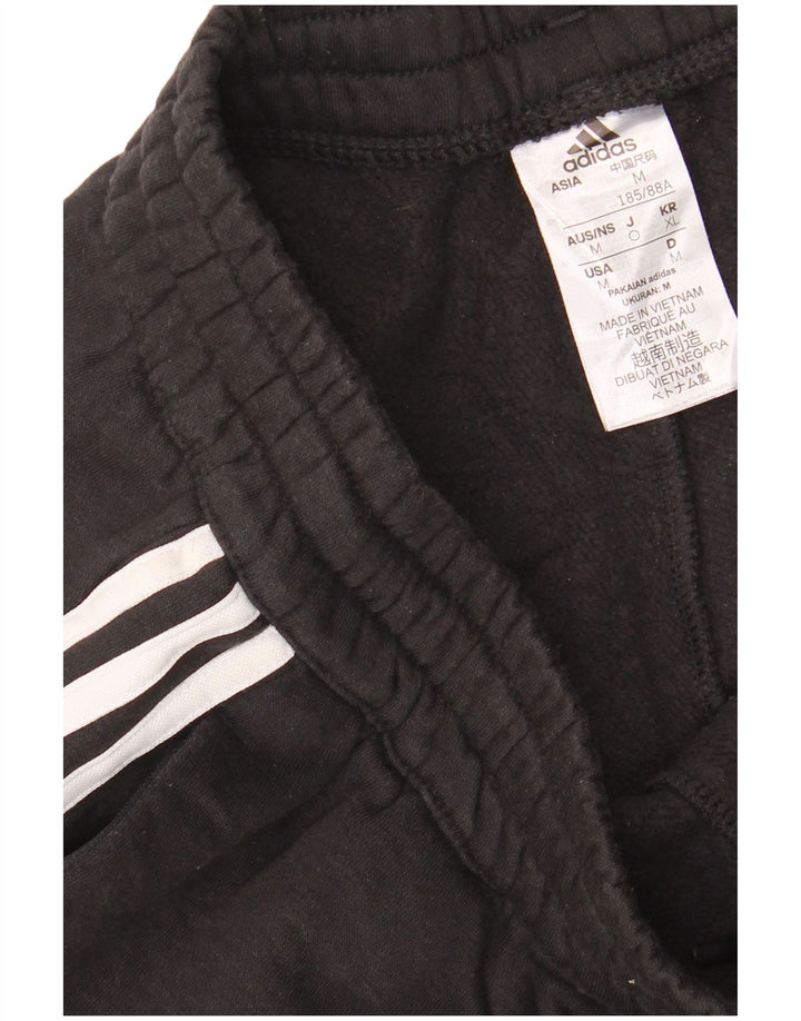 ADIDAS Mens Graphic Tracksuit Trousers Joggers Medium  Black Colourblock