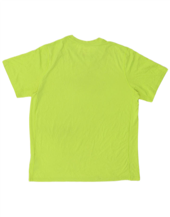 Ανδρικό T-Shirt NIKE Dri Fit Top Large Green Polyester