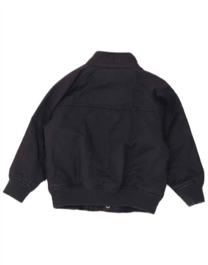 Ben Sherman Blouson Bomber Graphique Garçon 3-4 ans Bleu Marine Coton