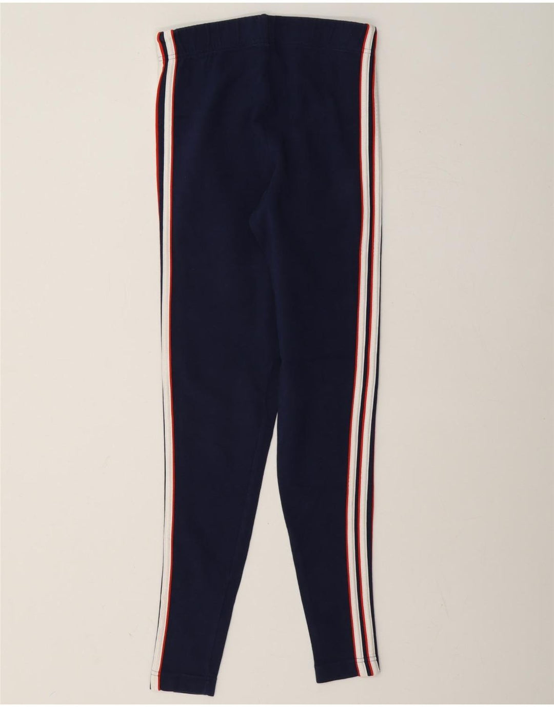 Adidas Dame Leggings UK 12 Medium Navy Blue Bomuld