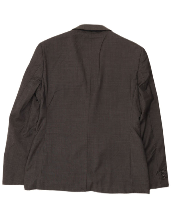 Ted Baker Herre Slim Fit 2-knaps blazerjakke UK 38 Medium Grey Wool