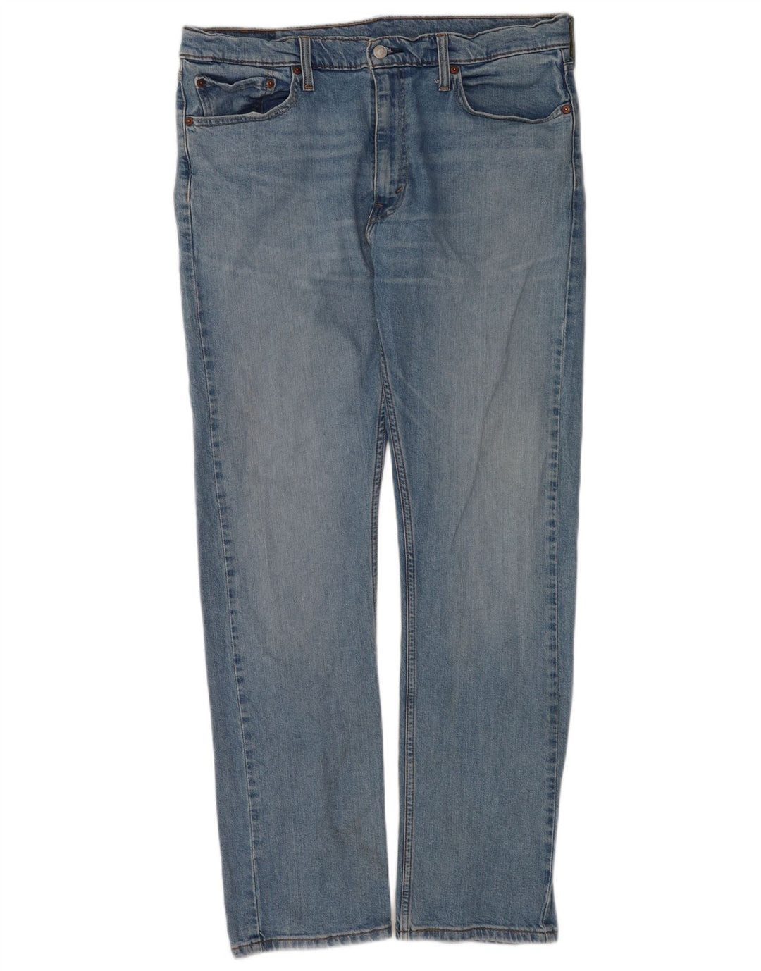 Levi's Mens 516 Straight Jeans W36 L34 Blue Cotton