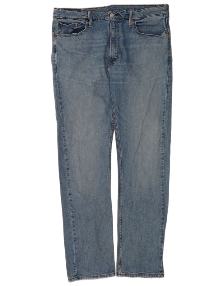 Levi's Mens 516 Straight Jeans W36 L34 Blue Cotton