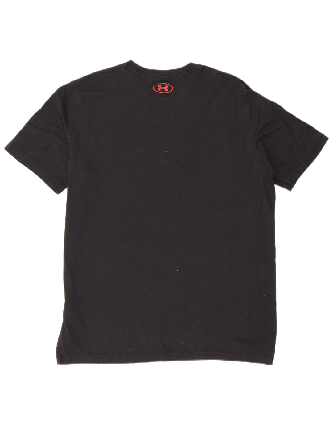 Under Armour Mens Graphic T-Shirt Top Large Black Cotton