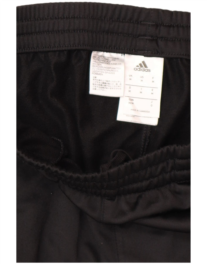 ADIDAS Mens Tracksuit Trousers Joggers Medium  Black Polyester