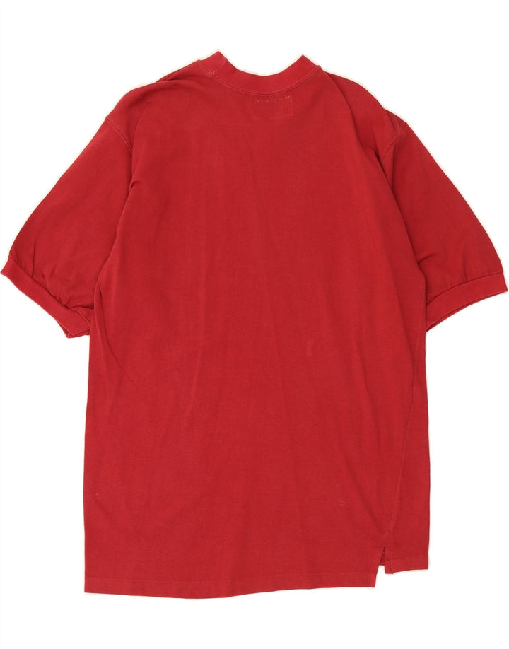 ISLAND PORT Mens T-Shirt Top XL Red Vintage Island Port and Second-Hand Island Port from Messina Hembry 