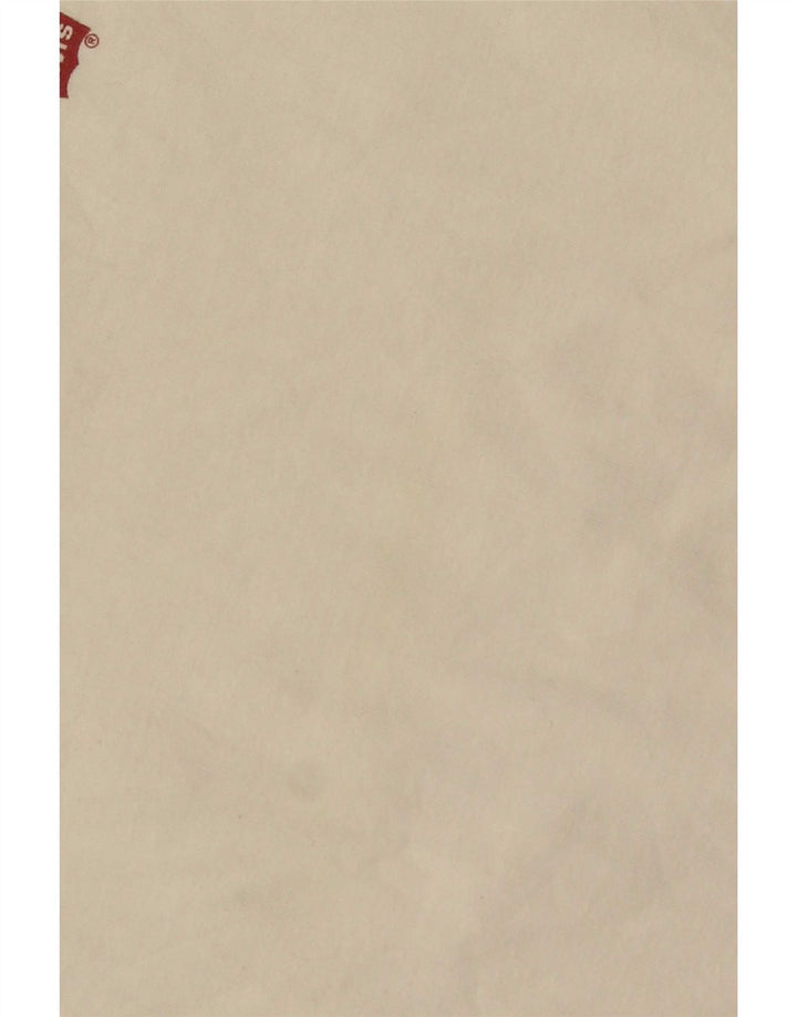 Levi's Mens Top Long Sleeve Large White Cotton