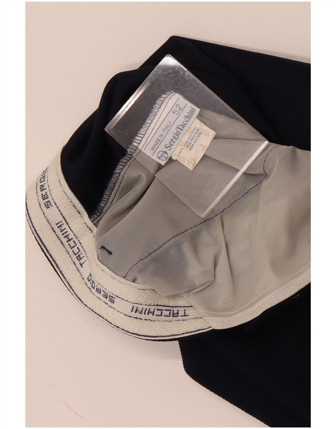 Sergio Tacchini Mens Chino Shorts IT 52 XL W32 Navy Blue Polyester