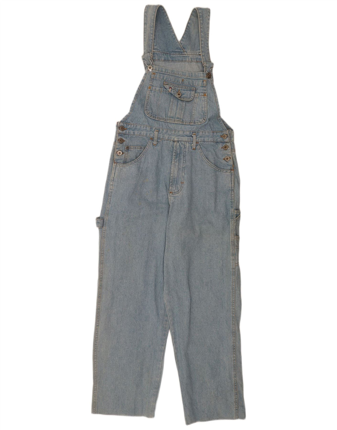Casucci Womens Carpenter Dungarees Jeans IT 44 Medium W32 L27 Blue Cotton