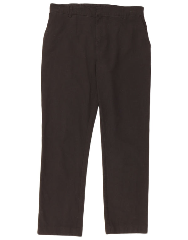 Marks & Spencer Boys Lige Chinobukser 15-16 år W32 L28 Sort
