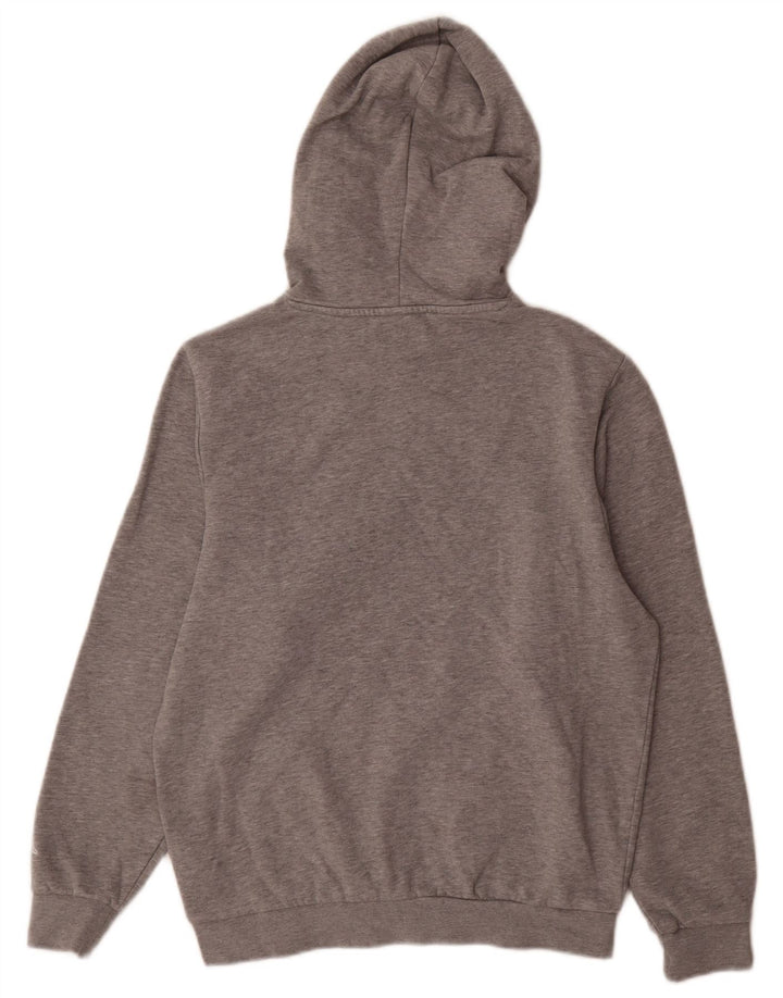 Kappa Mens Graphic Hoodie Jumper Medium Grey Cotton