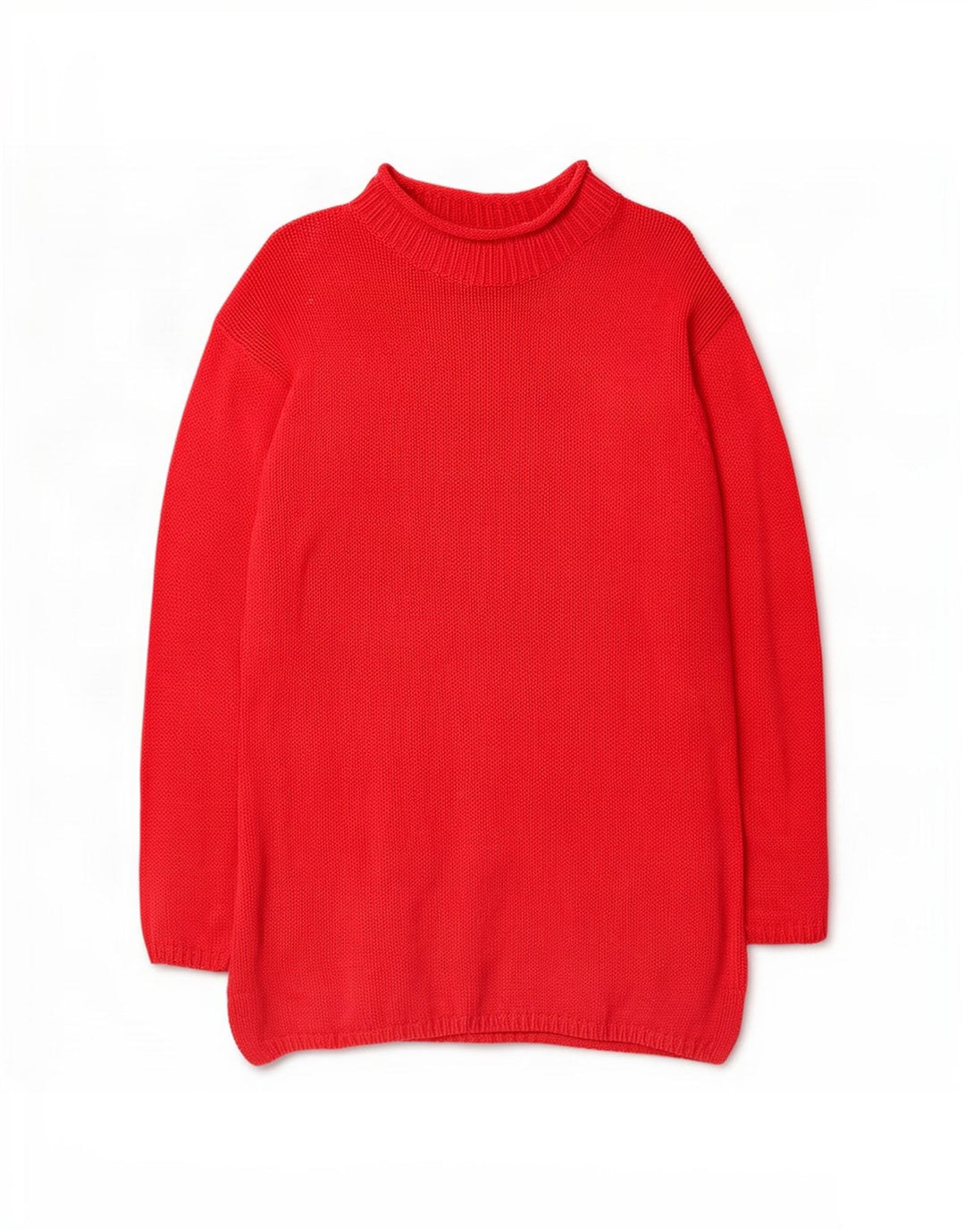 Abito maglione St. Michael da donna Marks & Spencer UK 12 rosso medio