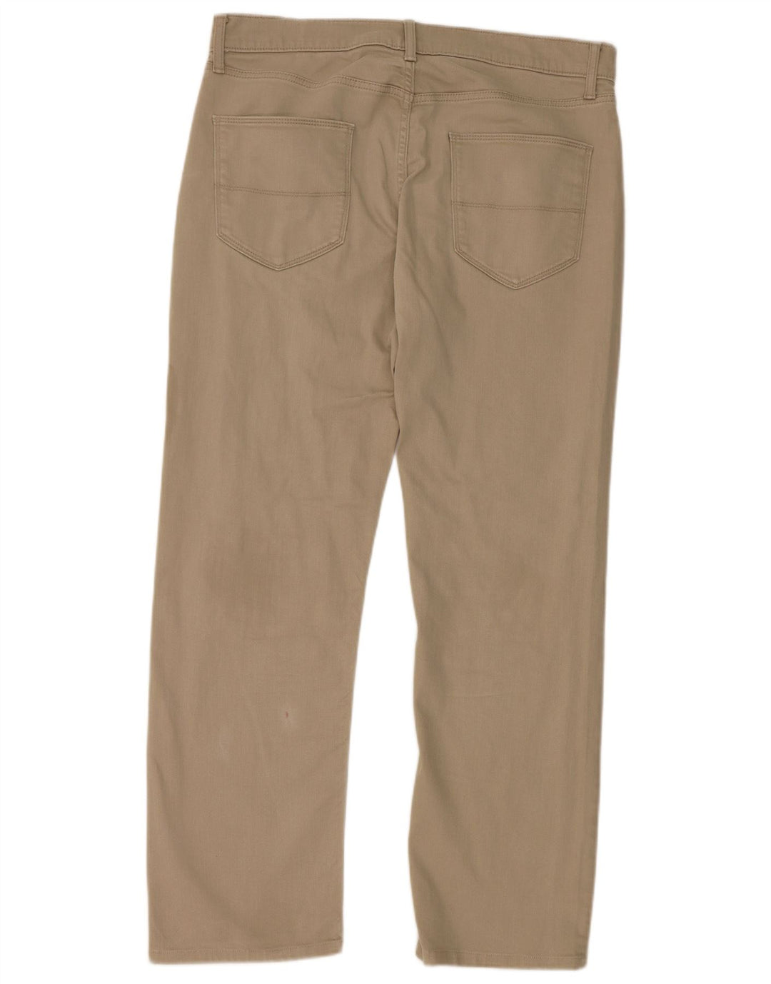 Marks & Spencer Mens Straight Jeans W34 L31 Beige Cotton