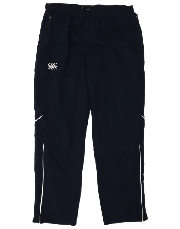 Canterbury Mens Tracksuit Trousers XL Navy Blue Polyester