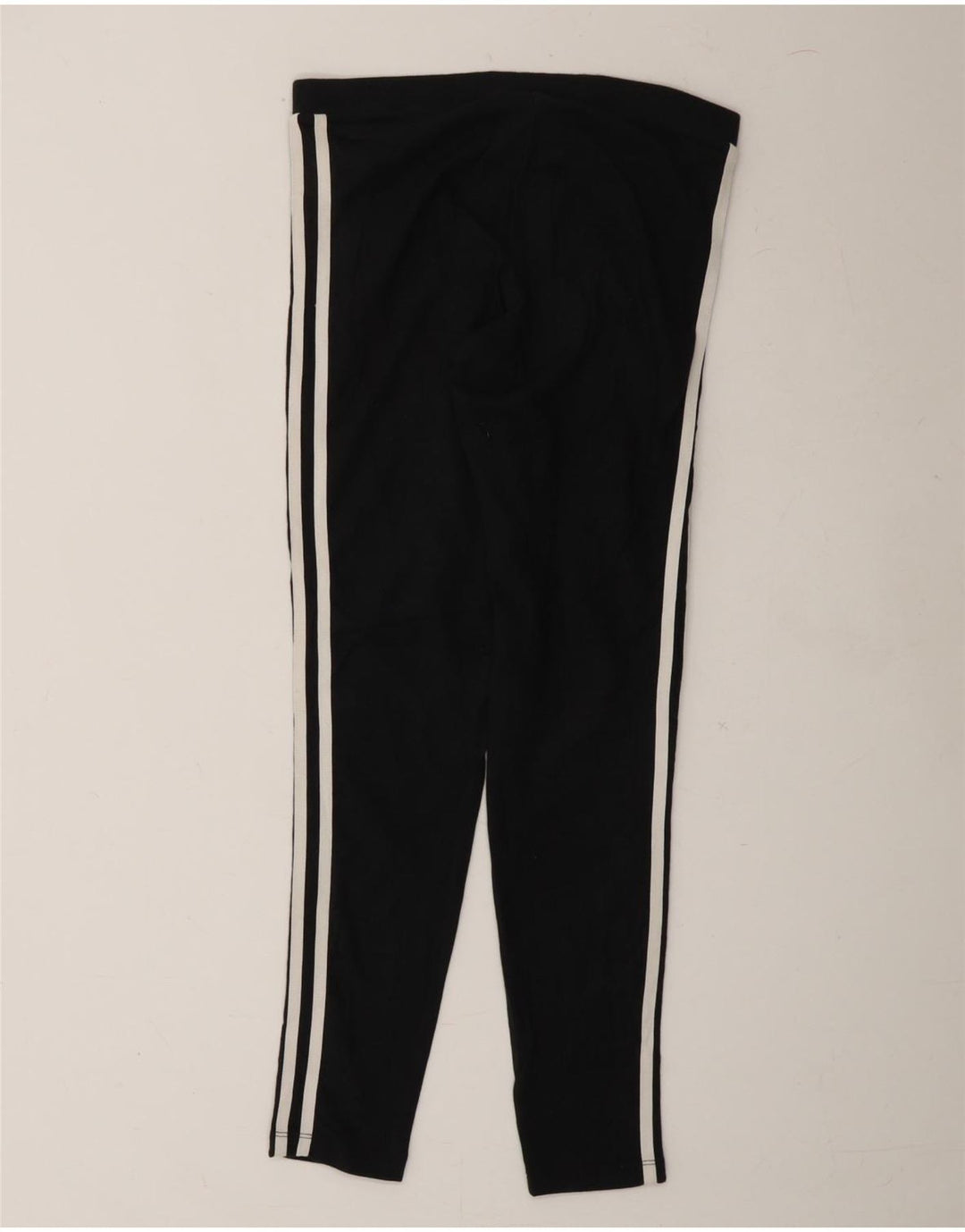 ADIDAS Womens Leggings UK 10 Small  Black Cotton Vintage Adidas and Second-Hand Adidas from Messina Hembry 