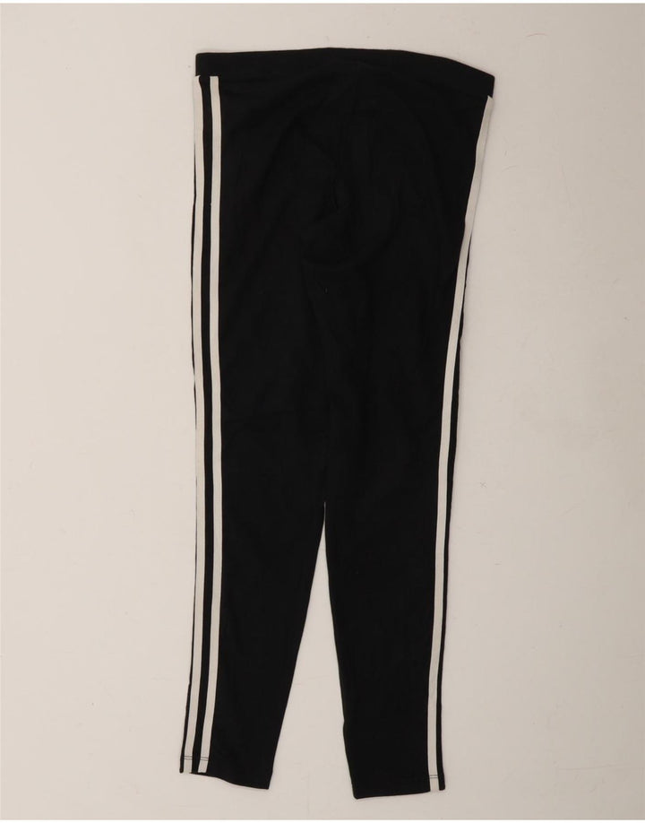 ADIDAS Womens Leggings UK 10 Small  Black Cotton Vintage Adidas and Second-Hand Adidas from Messina Hembry 