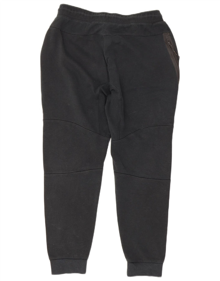 Nike Mens Tracksuit Trousers Joggers Large  Black Cotton