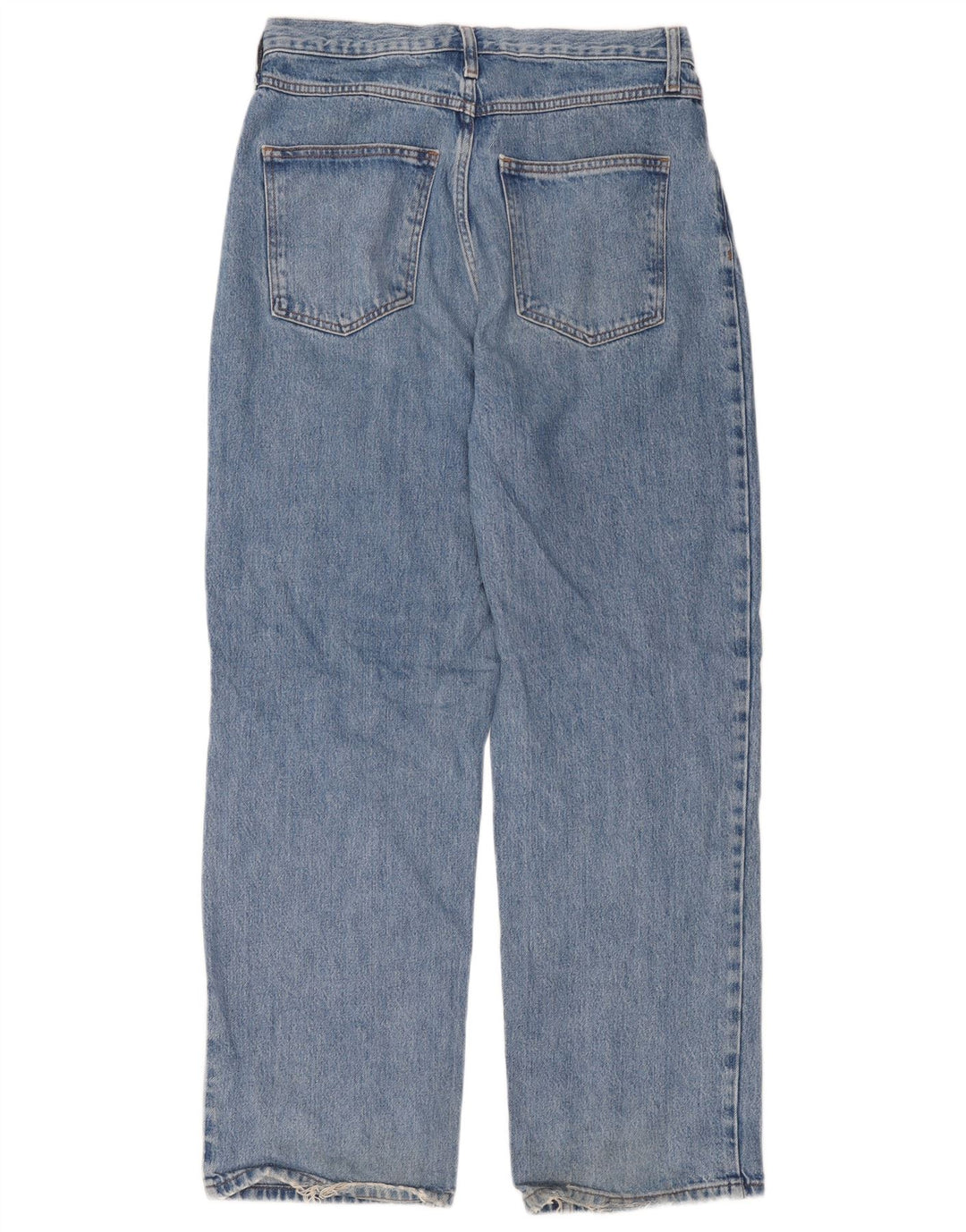 Topshop Womens Straight Jeans W30 L32 Blue Polyester