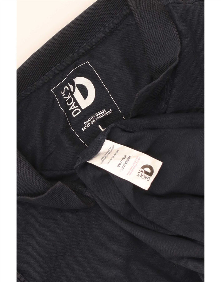 Dack's Polo Homme Large Bleu Marine Coton