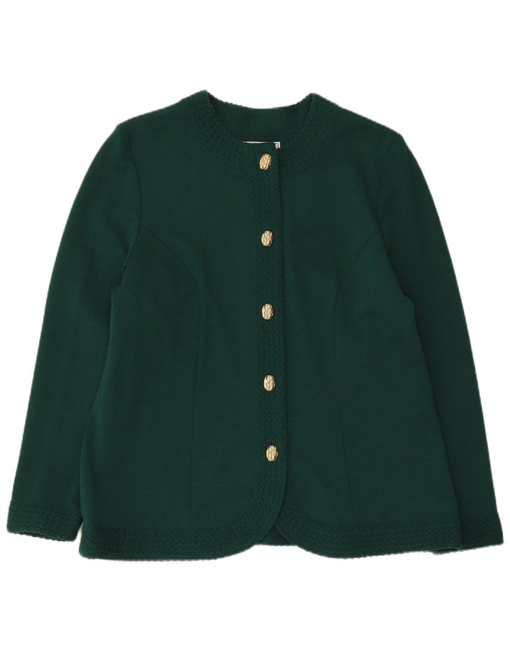 Domina Dame Cardigan Sweater IT 52 2XL Grøn Uld
