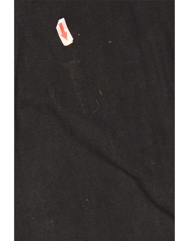 Pantaloni cargo dritti da uomo Vans medi W32 L28 cotone nero
