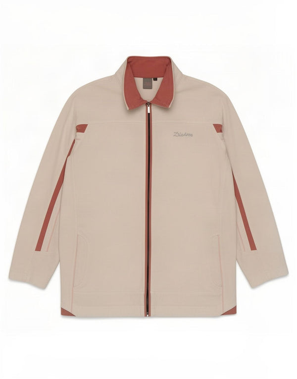Diadora Damen-Trainingsanzug-Top-Jacke, UK 18, XL, weiße Baumwolle