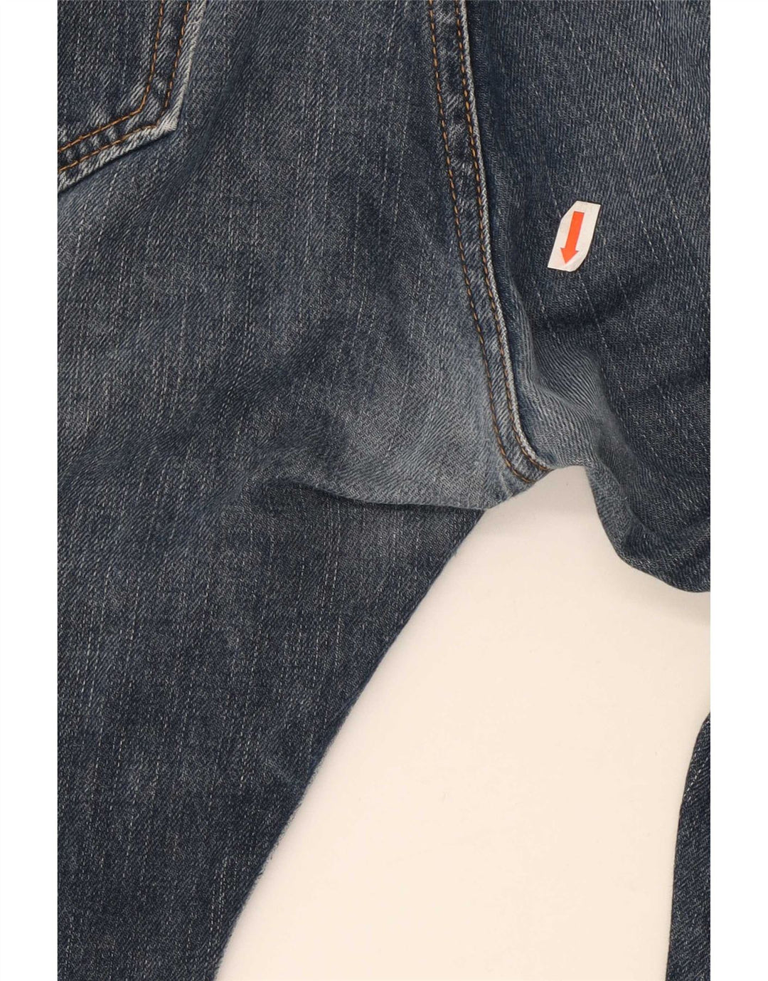 Levi's Mens 508 Straight Jeans W36 L29 Navy Blue Cotton