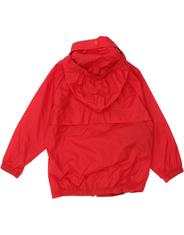 CHAMPION Boys Loose Fit Hooded Rain Jacket 5-6 Years XS Red Polyamide | Vintage Champion | Thrift | Second-Hand Champion | Used Clothing | Messina Hembry 