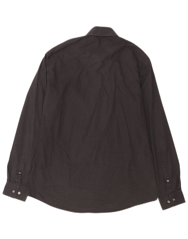 French Connection Chemise Homme Large Noir Coton